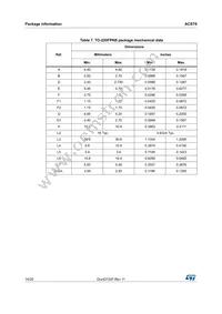 ACST610-8GTR Datasheet Page 14