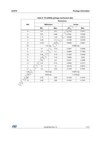 ACST830-8GTR Datasheet Page 11