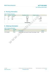 ACT108-600EQP Datasheet Page 2