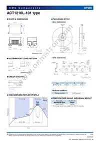 ACT1210L-101-2P-TL00 Datasheet Page 3