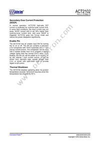 ACT2102SH-T Datasheet Page 6