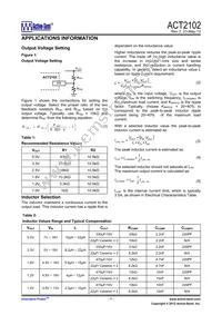 ACT2102SH-T Datasheet Page 7