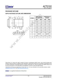 ACT2102SH-T Datasheet Page 16