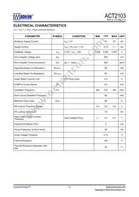 ACT2103YH-T Datasheet Page 4