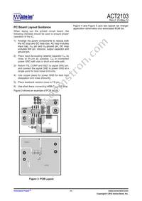 ACT2103YH-T Datasheet Page 9