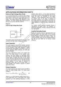 ACT2113YH-T Datasheet Page 8