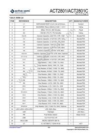 ACT2801QL-T0550 Datasheet Page 20