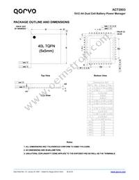 ACT2803QJ-T0435 Datasheet Page 22