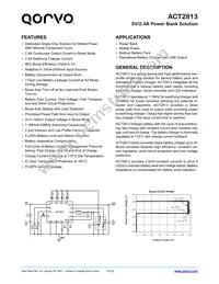 ACT2813CQY-T Datasheet Cover