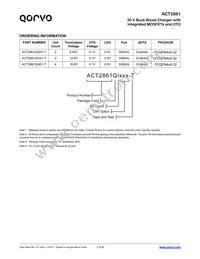 ACT2861QI201-T Datasheet Page 3