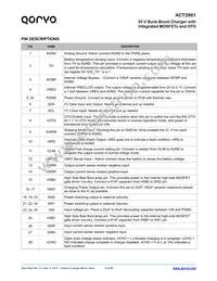 ACT2861QI201-T Datasheet Page 5