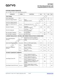 ACT2861QI201-T Datasheet Page 8