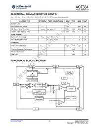 ACT334US-T Datasheet Page 4