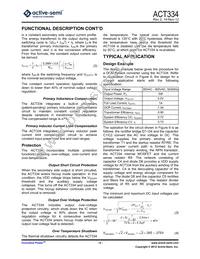 ACT334US-T Datasheet Page 6