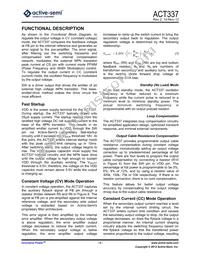 ACT337SH-T Datasheet Page 5