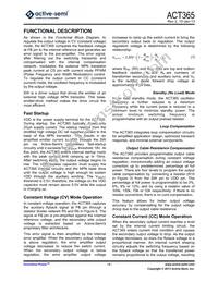 ACT365SH-T Datasheet Page 5