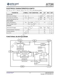 ACT366YH-T Datasheet Page 4