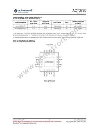 ACT3780QY-T Datasheet Page 2