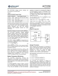ACT3780QY-T Datasheet Page 9