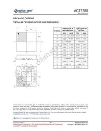 ACT3780QY-T Datasheet Page 19