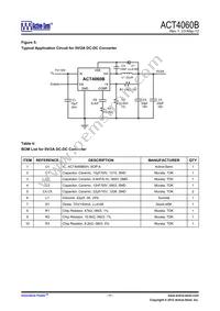 ACT4060BSH-T Datasheet Page 11