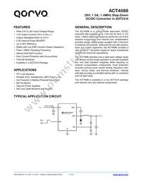 ACT4088US-T Datasheet Cover