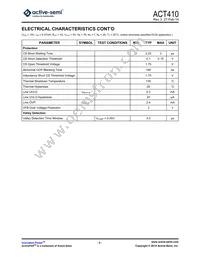 ACT410US-T Datasheet Page 5