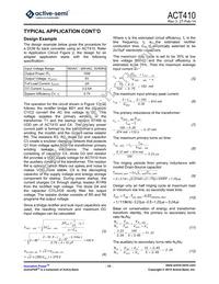 ACT410US-T Datasheet Page 10
