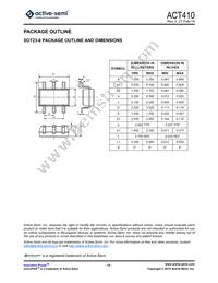 ACT410US-T Datasheet Page 15