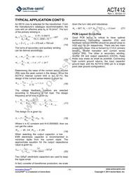 ACT412US-T Datasheet Page 11