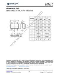 ACT412US-T Datasheet Page 16