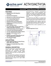 ACT413US-T3283 Datasheet Cover