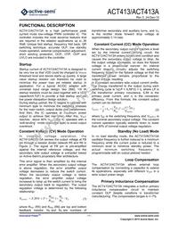 ACT413US-T3283 Datasheet Page 7