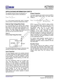 ACT4303YH-T Datasheet Page 7
