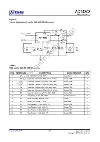 ACT4303YH-T Datasheet Page 10