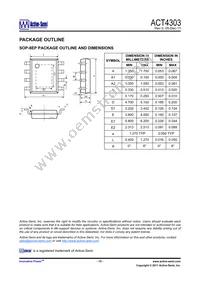 ACT4303YH-T Datasheet Page 15