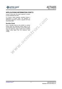 ACT4455YH-T Datasheet Page 7