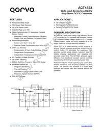 ACT4523YH-T Datasheet Cover