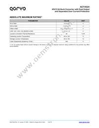 ACT4524YH-T Datasheet Page 3