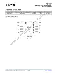 ACT4527YH-T Datasheet Page 2