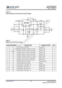 ACT4533YH-T Datasheet Page 10