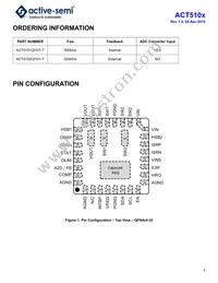 ACT5102QI101-T Datasheet Page 2