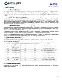 ACT5102QI101-T Datasheet Page 17