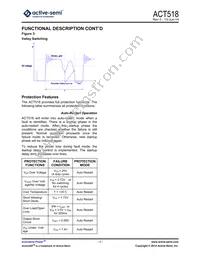 ACT518SH-T Datasheet Page 7