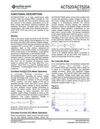 ACT520SH-T Datasheet Page 6