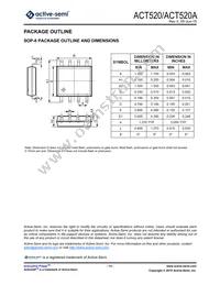 ACT520SH-T Datasheet Page 13