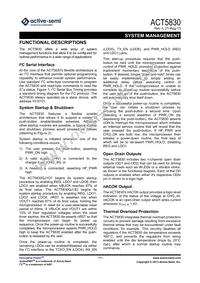 ACT5830QJ1CF-T Datasheet Page 11