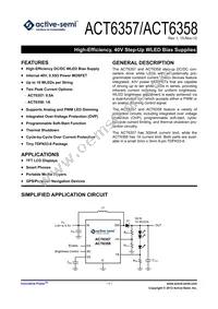 ACT6357NH-T Datasheet Cover