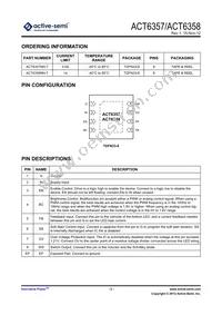 ACT6357NH-T Datasheet Page 2