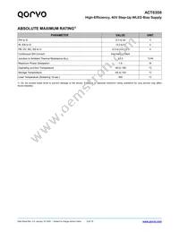 ACT6358NH-T Datasheet Page 3